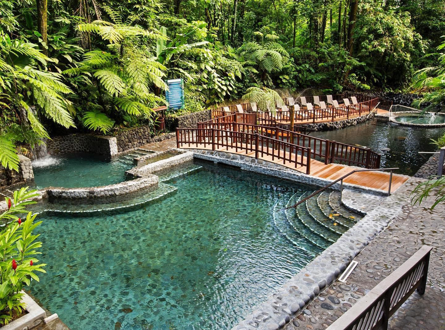 Arenal Volcano Hike + La Fortuna Waterfalls + Eco Termales Hot Springs